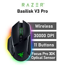 Razer Basilisk V3 Pro Optical RZ01-04620100-R3G1 Wireless Gaming Mouse by razer at Rebel Tech