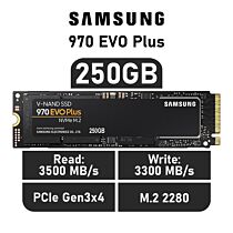 Samsung 970 EVO Plus 250GB PCIe Gen3x4 MZ-V7S250BW M.2 2280 Solid State Drive by samsung at Rebel Tech