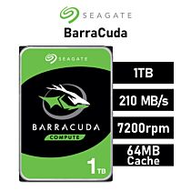 Seagate BarraCuda 1TB SATA6G ST1000DM010 3.5" Hard Disk Drive by seagate at Rebel Tech