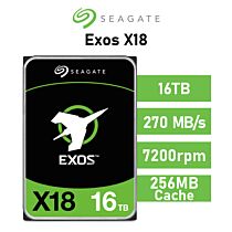 Seagate Exos X18 16TB SATA6G ST16000NM000J 3.5" Hard Disk Drive by seagate at Rebel Tech