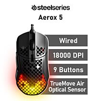 SteelSeries Aerox 5 Optical 62401 Wired Gaming Mouse by steelseries at Rebel Tech