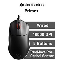 SteelSeries Prime+ Optical 62490 Wired Gaming Mouse by steelseries at Rebel Tech