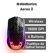 SteelSeries Aerox 3 Wireless Optical 62604 Wireless Gaming Mouse by steelseries at Rebel Tech