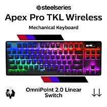 SteelSeries Apex Pro TKL Wireless (2023) SteelSeries OmniPoint 2.0 64865 TKL Size Mechanical Keyboard by steelseries at Rebel Tech