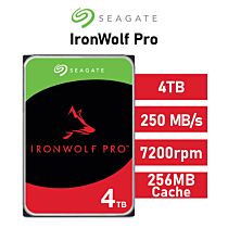 Seagate IronWolf Pro 4TB SATA6G ST4000NT001 3.5" Hard Disk Drive by seagate at Rebel Tech