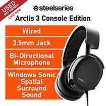 SteelSeries Arctis 3 Console Edition 61501-USED-LN Wired Gaming Headset by steelseries at Rebel Tech