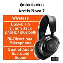 SteelSeries Arctis Nova 7 Wireless 61553 Wireless Gaming Headset by steelseries at Rebel Tech
