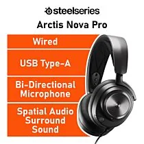 SteelSeries Arctis Nova Pro 61527 Wired Gaming Headset by steelseries at Rebel Tech