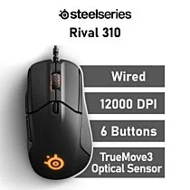 SteelSeries Rival 310 Optical 62433 Wired Gaming Mouse by steelseries at Rebel Tech