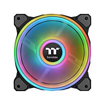 Thermaltake Riing Quad 14 RGB Fan TT Premium Edition 140mm CL-F089-PL14SW-A Case Fans - 3 Fan Pack by thermaltake at Rebel Tech