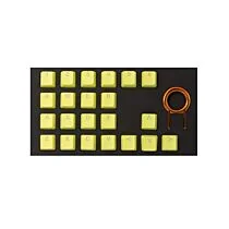 Tai-Hao Rubber Neon Zinc Yellow 022C03YL102 Keycap Set by taihao at Rebel Tech