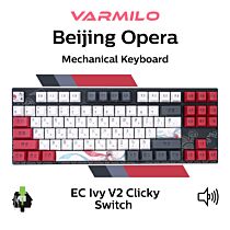 Varmilo MA87 V2 Beijing Opera EC Ivy V2 A33A028B1A3A01A025 TKL Size Mechanical Keyboard by varmilo at Rebel Tech