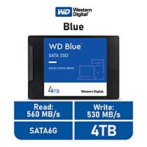 Western Digital Blue 4TB SATA6G WDS400T2B0A 2.5" Solid State Drive by westerndigital at Rebel Tech