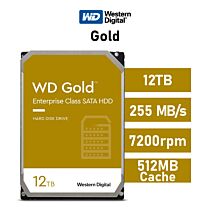 Western Digital Gold 12TB SATA6G WD121KRYZ 3.5" Hard Disk Drive by westerndigital at Rebel Tech