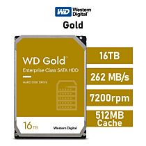 Western Digital Gold 16TB SATA6G WD161KRYZ 3.5" Hard Disk Drive by westerndigital at Rebel Tech