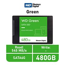 Western Digital Green 480GB SATA6G WDS480G3G0A 2.5" Solid State Drive by westerndigital at Rebel Tech