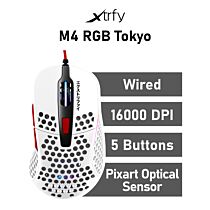 Xtrfy M4 RGB Tokyo Optical XG-M4-RGB-TOKYO Wired Gaming Mouse by xtrfy at Rebel Tech