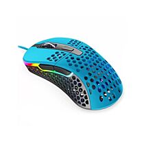 Xtrfy M4 RGB Miami Blue Optical XG-M4-RGB-BLUE Wired Gaming Mouse by xtrfy at Rebel Tech