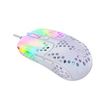 Xtrfy MZ1 Zy's Rail Optical MZ1-RGB-WHITE-TP Wired Gaming Mouse by xtrfy at Rebel Tech