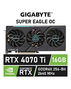 GIGABYTE GeForce RTX 4070 Ti SUPER EAGLE OC 16GB GV-N407TSEAGLE OC-16GD Graphics Card by gigabyte at Rebel Tech