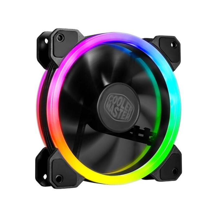 Cooler Master MasterFan MF120 S2 ARGB 120mm PWM MFW-B2DN-12NFA-S2 Case Fan by coolermaster at Rebel Tech