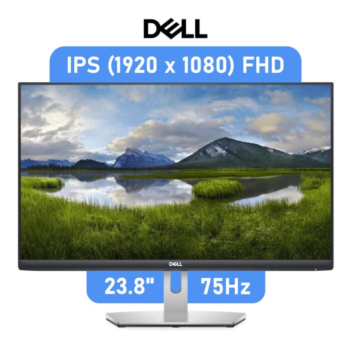 Dell S Series S2421HN 23.8" IPS FHD 75Hz 210-AXKS Flat Office Monitor by dell at Rebel Tech
