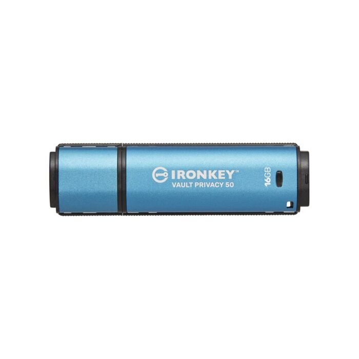 Kingston IronKey Vault Privacy 50 16GB USB-A IKVP50/16GB Flash Drive by kingston at Rebel Tech