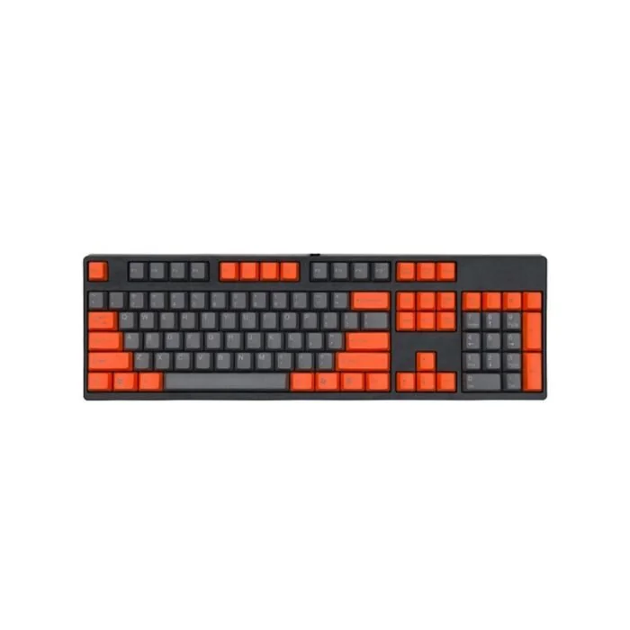 Tai-Hao Grey Orange C02GG204 Keycap Set by taihao at Rebel Tech