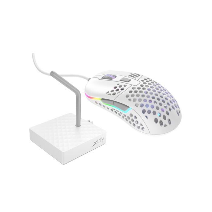 Xtrfy M42/B4 White Mouse & Bungee M42-XGB4-WHITE Combo by xtrfy at Rebel Tech