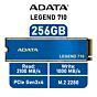 ADATA LEGEND 710 256GB PCIe Gen3x4 ALEG-710-256GCS M.2 2280 Solid State Drive by adata at Rebel Tech