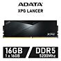 ADATA XPG LANCER 16GB DDR5-5200 CL38 1.25v AX5U5200C3816G-CLABK Desktop Memory by adata at Rebel Tech