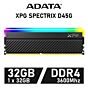 ADATA XPG SPECTRIX D45G 32GB DDR4-3600 CL18 1.35v AX4U360032G18I-CBKD45G Desktop Memory by adata at Rebel Tech