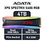 ADATA XPG SPECTRIX S40G RGB 4TB PCIe Gen3x4 AS40G-4TT-C M.2 2280 Solid State Drive by adata at Rebel Tech