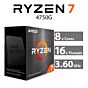 AMD Ryzen 7 Pro 4750G Renoir 8-Core 3.60GHz AM4 65W 100-100000145MPK Desktop Processor by amd at Rebel Tech