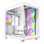 Antec C5 ARGB ATX DUAL C5-ARGB-W Mid-Tower White Computer Case by antec at Rebel Tech