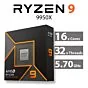 AMD RYZEN 9 9950X Granite Ridge 16-Core 4.3Ghz AM5 170W 100-100001277WOF Desktop Processor by amd at Rebel Tech