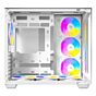 Antec C5 ARGB ATX DUAL C5-ARGB-W Mid-Tower White Computer Case by antec at Rebel Tech