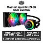 Cooler Master MasterLiquid ML240R RGB 240mm MLX-D24M-A20PC-R1 Liquid Cooler by coolermaster at Rebel Tech