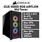 CORSAIR iCUE 5000D RGB AIRFLOW Mid Tower CC-9011242 Computer Case by corsair at Rebel Tech