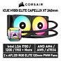 CORSAIR iCUE H100i ELITE CAPELLIX XT 240mm CW-9060068 Liquid Cooler by corsair at Rebel Tech