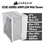 CORSAIR iCUE 6500D AIRFLOW Mid Tower CC-9011260 Dual Chamber Computer Case by corsair at Rebel Tech