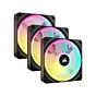 CORSAIR iCUE LINK QX120 RGB 120mm PWM CO-9051002 Case Fans - 3 Pack by corsair at Rebel Tech