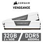 CORSAIR VENGEANCE 32GB Kit DDR5-6000 CL36 1.35v CMK32GX5M2D6000C36W Desktop Memory by corsair at Rebel Tech