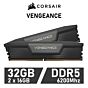 CORSAIR VENGEANCE 32GB Kit DDR5-6200 CL36 1.30v CMK32GX5M2B6200C36 Desktop Memory by corsair at Rebel Tech