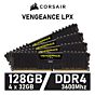 CORSAIR VENGEANCE LPX 128GB Kit DDR4-3600 CL18 1.35v CMK128GX4M4D3600C18 Desktop Memory by corsair at Rebel Tech