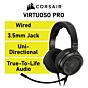 CORSAIR VIRTUOSO PRO CA-9011370 Wired Gaming Headset by corsair at Rebel Tech