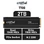 Crucial T700 2TB PCIe Gen5x4 CT2000T700SSD5 M.2 2280 Solid State Drive by crucial at Rebel Tech