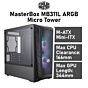 Cooler Master MasterBox MB311L ARGB Micro Tower MCB-B311L-KGNN-S02 Computer Case by coolermaster at Rebel Tech