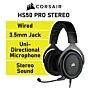 CORSAIR HS50 PRO STEREO CA-9011217 Wired Gaming Headset by corsair at Rebel Tech