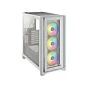 CORSAIR iCUE 4000X RGB Mid Tower CC-9011205 Computer Case by corsair at Rebel Tech